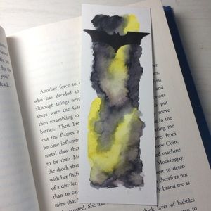 Batman Hand Painted Bookmark